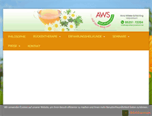 Tablet Screenshot of naturheilpraxis-pb.de